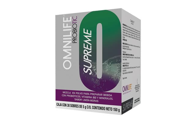 Omnilife Probiotic Supreme caja de 30 sobres